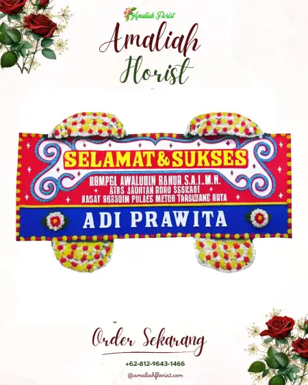 Papan Bunga Ucapan Selamat Kenduruan